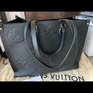 Louis Vuitton on the go GM black